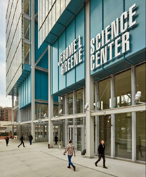 Image of the Jerome L. Greene Science Center 