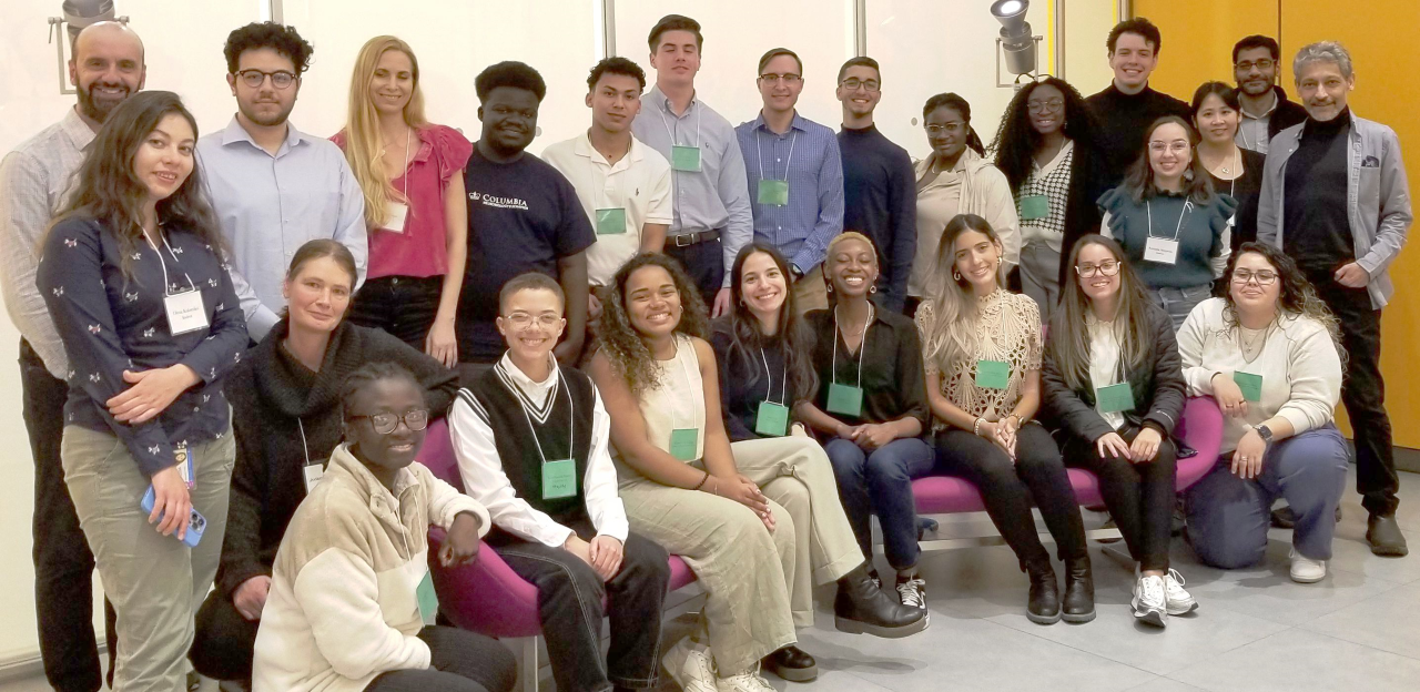 Columbia Access Neuroscience 2023 participants with faculty, administrators, and current students. Columbia Access Neuroscience 2023 participants with faculty, administrators, and current students.