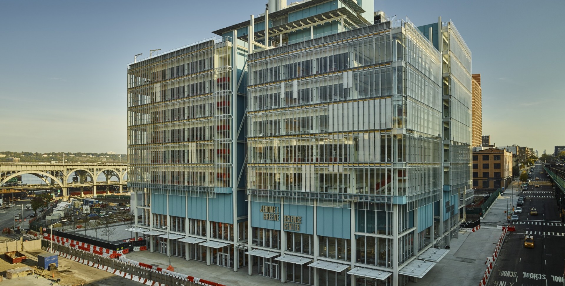 Jerome L. Greene Center (c) Frank Oudeman JLG Building (c) Frank Oudeman