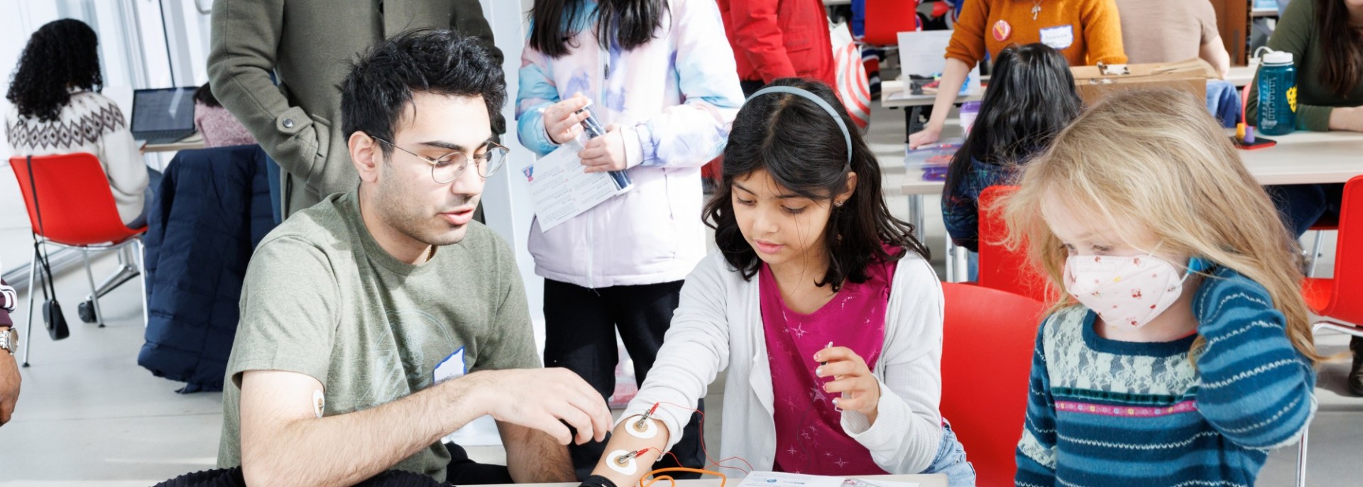 NBB Students participating in community building activities